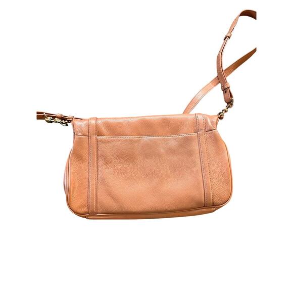 Tory Burch Amanda Pebbled Leather Foldover Crossbody Bag - Picture 4 of 8